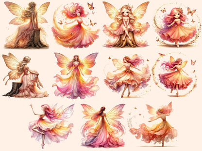 Dawn Fairies Clipart Cute fairy art - Wonders Artist