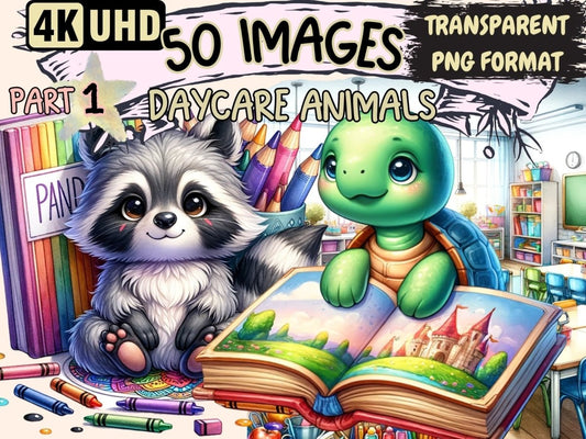 Daycare Animals Clipart Animal design - Wonders Artist