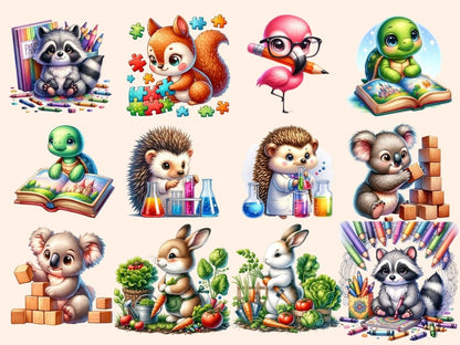 Daycare Animals Clipart Animal design - Wonders Artist