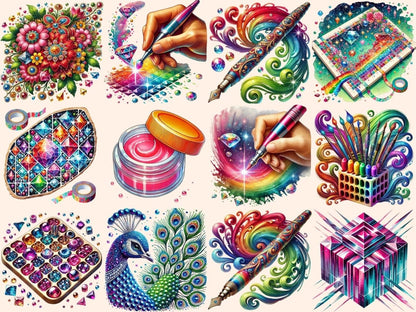 Diamond Crafting Clipart Craft Clipart - Wonders Artist