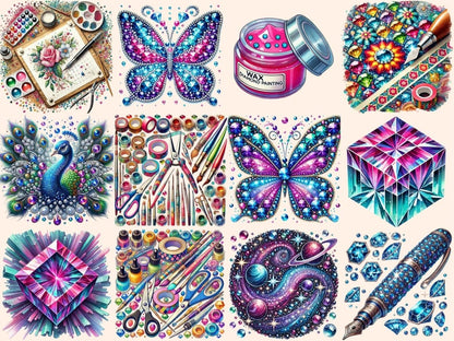 Diamond Crafting Clipart Craft Clipart - Wonders Artist