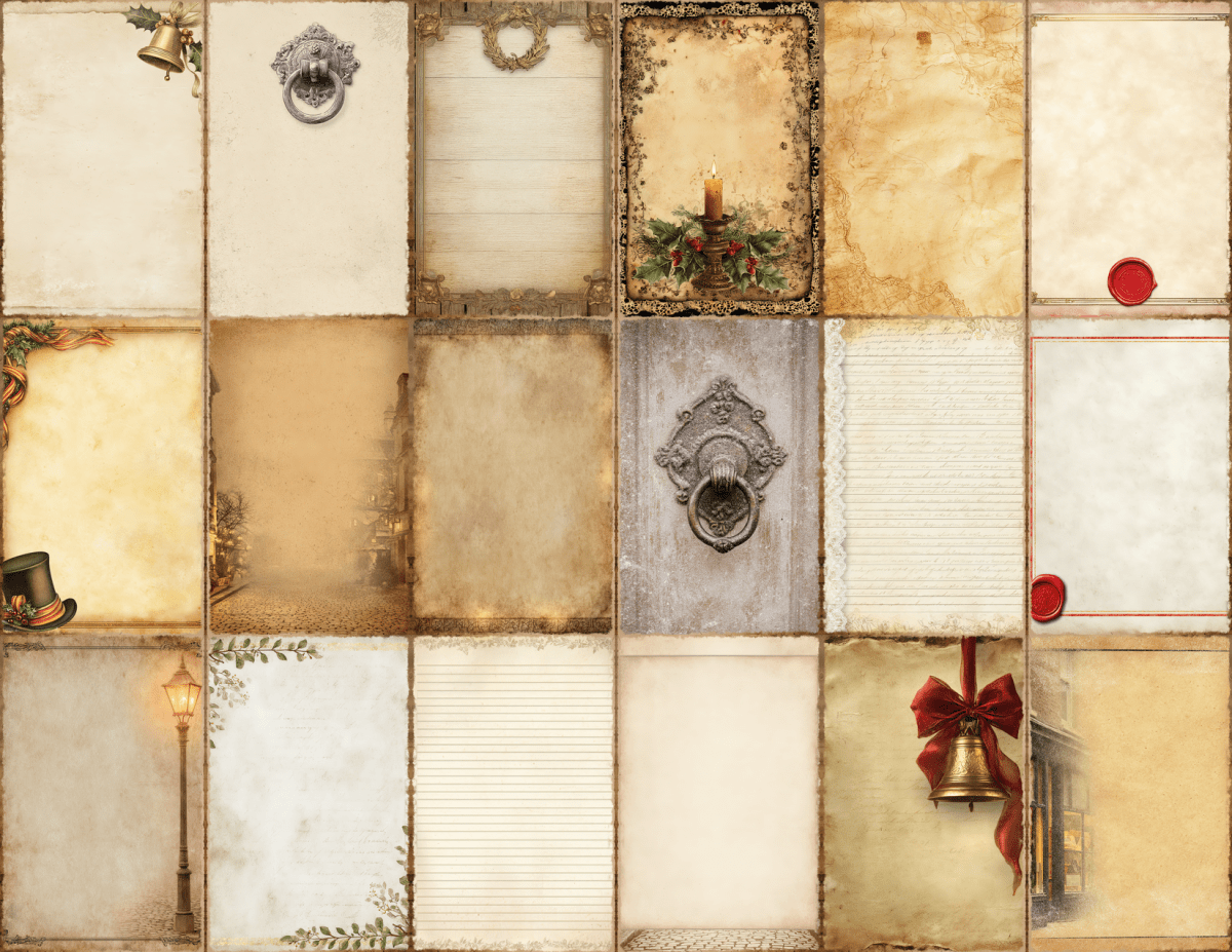 Dickens Street Journal Pages All Bundles Journal Pages new bundles all - WondersArtist