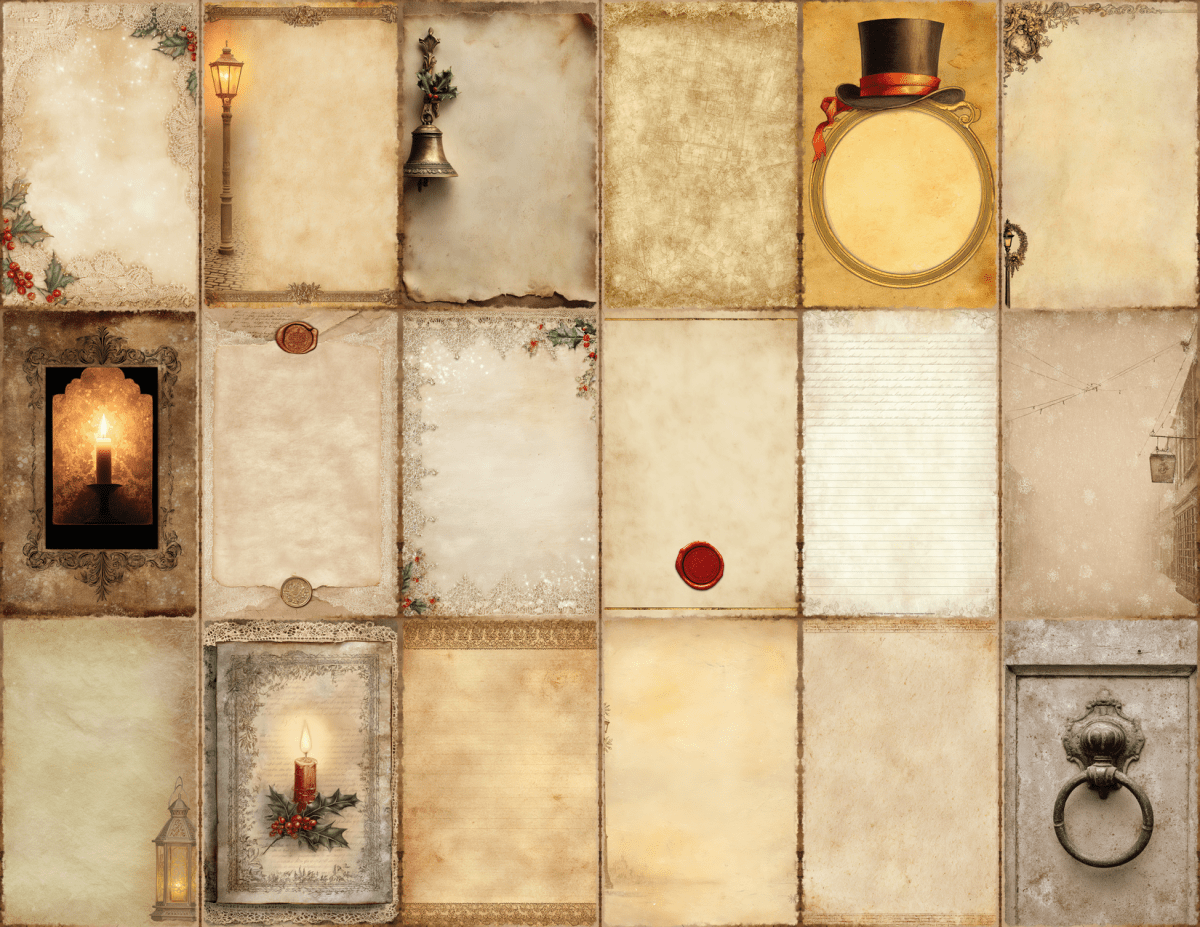 Dickens Street Journal Pages All Bundles Journal Pages new bundles all - WondersArtist