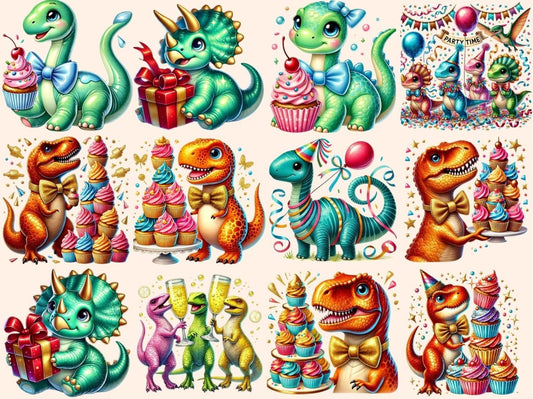Dino Party (P2) Clipart