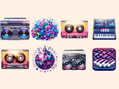 Disco Clipart Cute disco art - Wonders Artist
