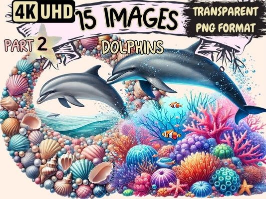 Dolphins (P2) Clipart cute dolphin clipart - Wonders Artist