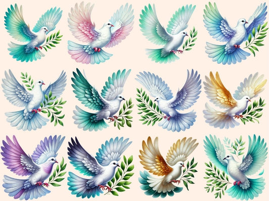 Doves Clipart