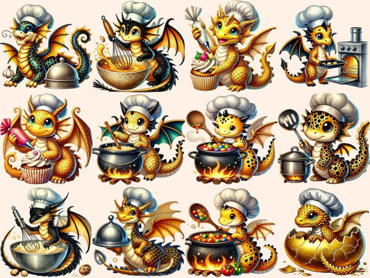 Dragon Chefs (P3) Clipart