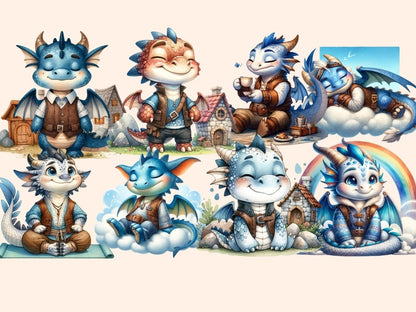 Dragons Clipart baby dragon clipart - Wonders Artist