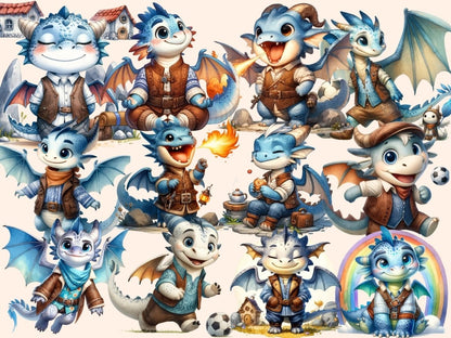 Dragons Clipart baby dragon clipart - Wonders Artist
