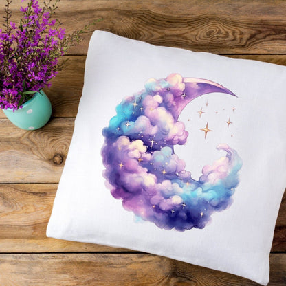 Dreamy Moons Watercolor Clipart celestial clipart - Wonders Artist