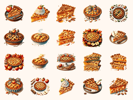 Dutch Apple Pie Clipart