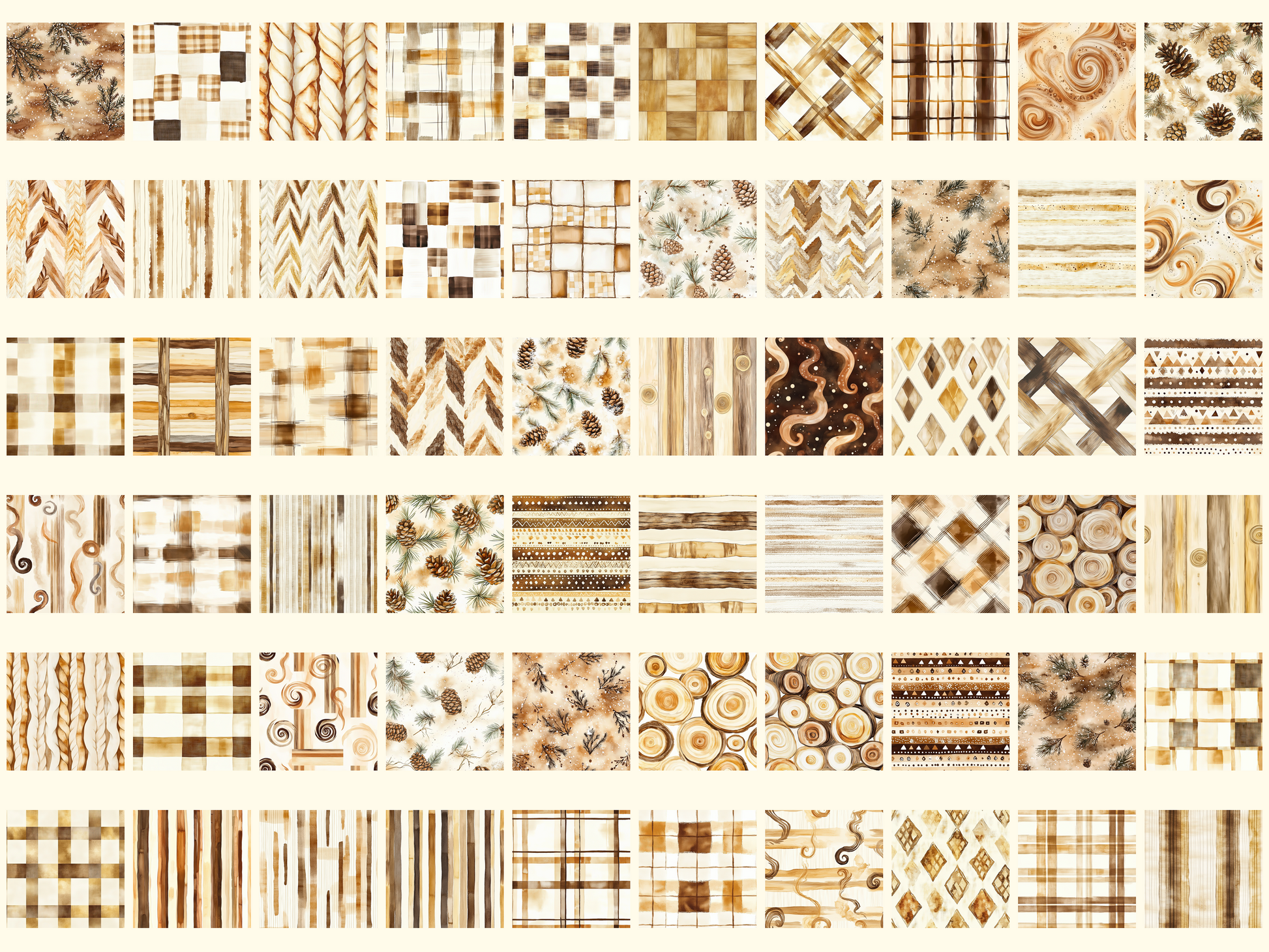 Hygge Cabin Digital Paper