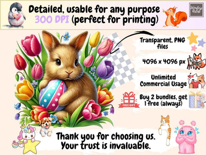 Easter Bunnies Clipart baby bunny clipart - Wonders Artist