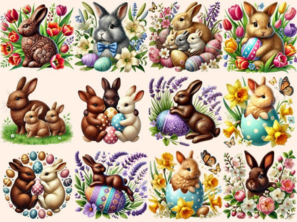 Easter Bunnies Clipart baby bunny clipart - Wonders Artist