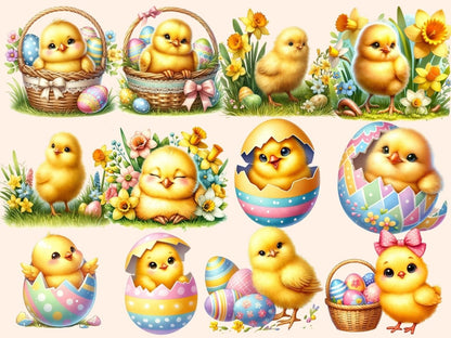 Easter Chicks Clipart baby chick clip - Wonders Artist