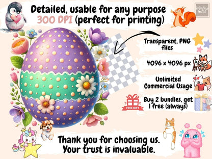 Easter Eggs (P1) Clipart bunny egg png - Wonders Artist