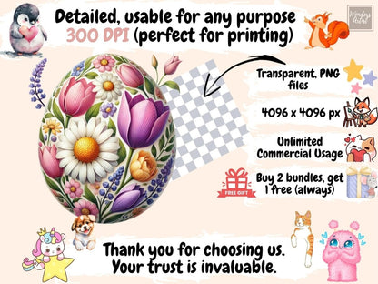 Easter Eggs (P2) Clipart bunny egg png - Wonders Artist