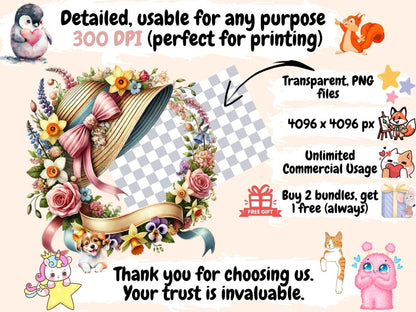 Easter Frames (P3) Clipart Easter Border Art - Wonders Artist