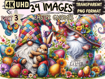 Easter Gnomes (P3) Clipart easter basket gnome - Wonders Artist