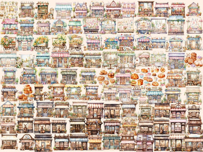 Easter Storefronts Watercolor Clipart easter clipart - Wonders Artist