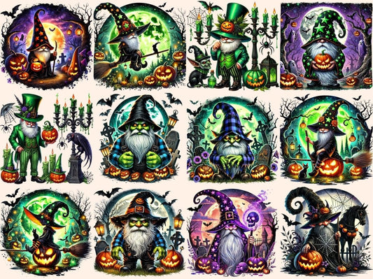 Clipart de Gnomos do Bosque Sinistro