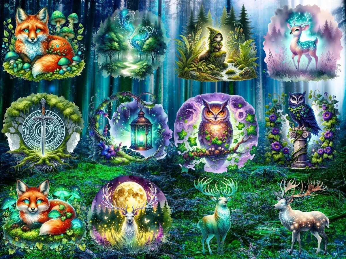 Elderwood Grove Clipart (BEGRENSET UTGAVE) image 9