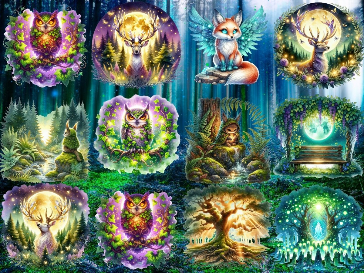 Elderwood Grove Clipart (BEGRENSET UTGAVE) image 3