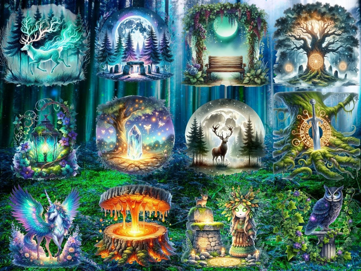 Elderwood Grove Clipart (BEGRENSET UTGAVE) image 7