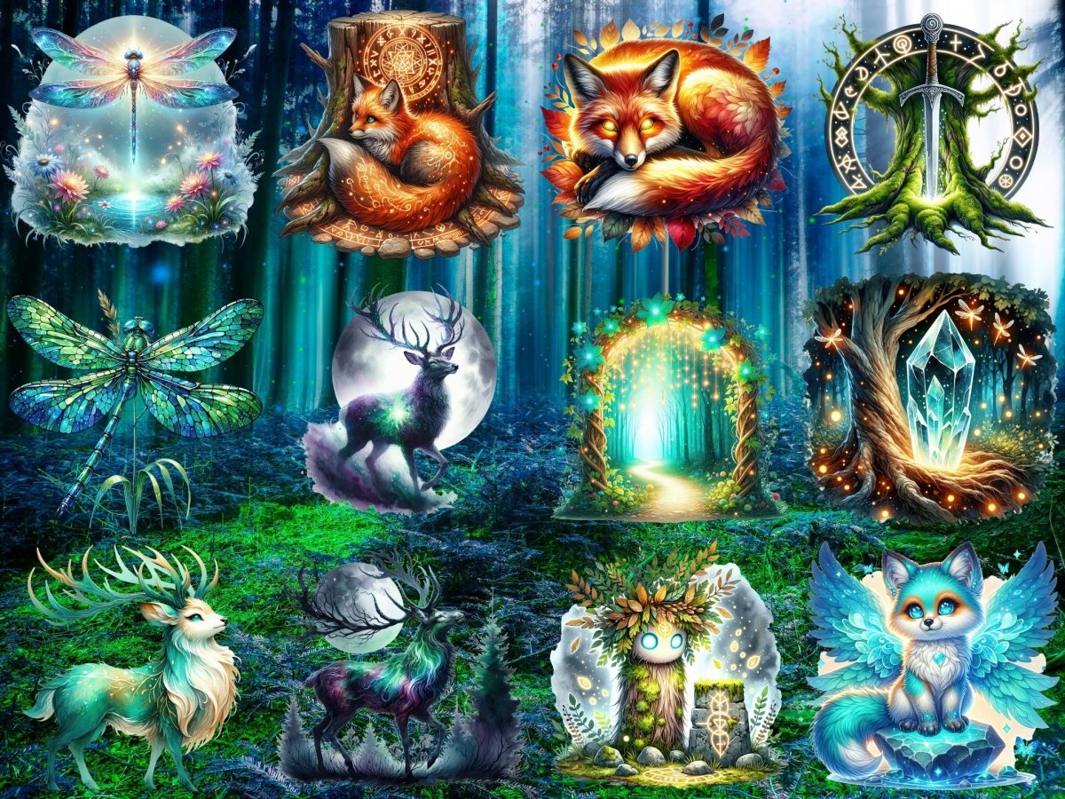 Elderwood Grove Clipart (BEGRENSET UTGAVE) image 6