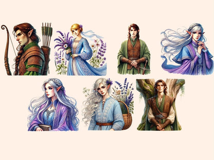 Elegant Elves Clipart elegant elves png - Wonders Artist