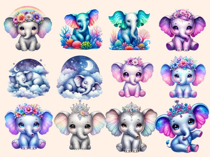 Elephant Clipart Animal clip art - Wonders Artist