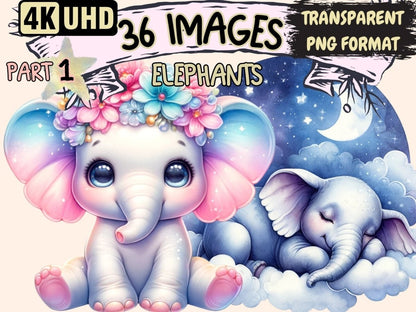 Elephant Clipart Animal clip art - Wonders Artist