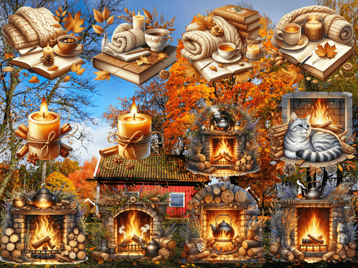 Emberlane Cottage Clipart (LIMITED EDITION) image 11