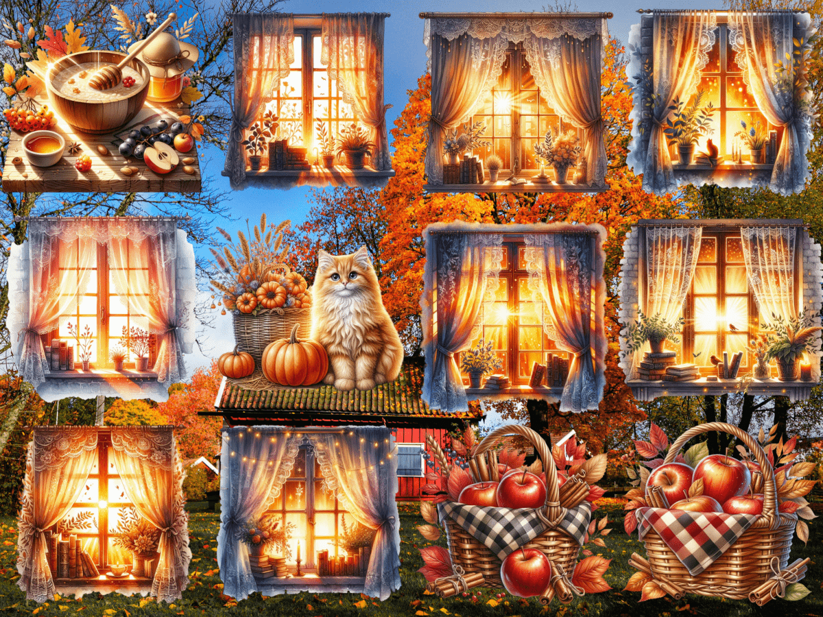 Emberlane Cottage Clipart (LIMITED EDITION) image 5