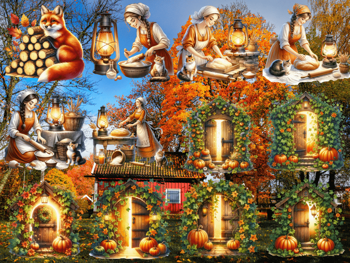 Emberlane Cottage Clipart (LIMITED EDITION) image 9