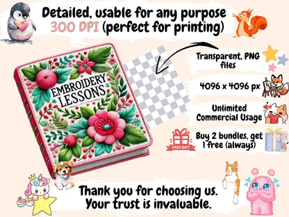Embroidery Clipart embroidered patterns - Wonders Artist