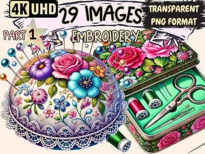 Embroidery Clipart embroidered patterns - Wonders Artist