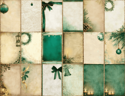 Emerald Christmas Journal Pages All Bundles Journal Pages new bundles all - WondersArtist