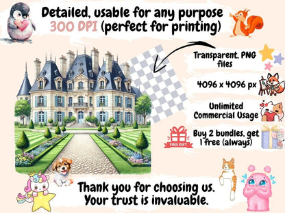 European Castles Clipart Ancient Castles - Wonders Artist