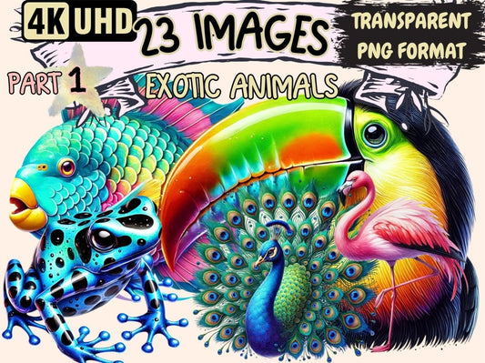 Exotic Animals Clipart Animal Clipart - Wonders Artist