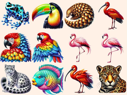 Exotic Animals Clipart Animal Clipart - Wonders Artist