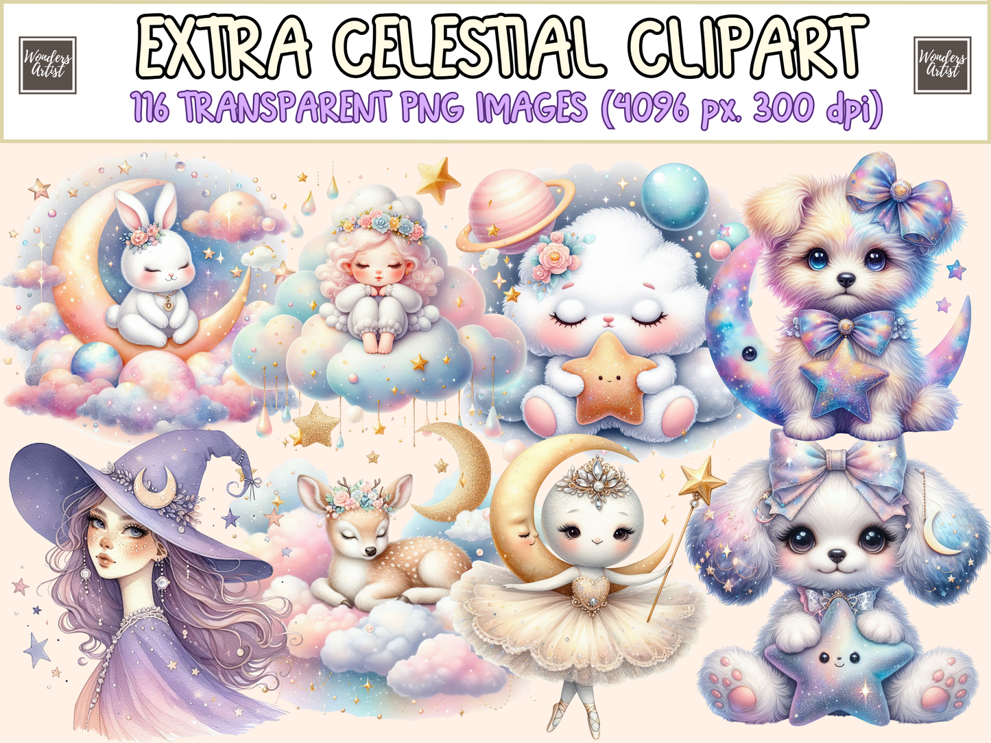 Extra Celestial Clipart