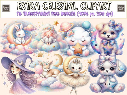 Extra Celestial Clipart