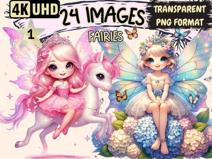 Fairies Clipart cute little fairies - Wonders Artist