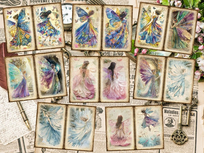 Fairies Journal Pages Enchanted Scrapbook - Wonders Artist