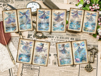 Fairies Journal Pages Enchanted Scrapbook - Wonders Artist