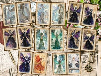 Fairies Journal Pages (P2) Enchanted Scrapbook - Wonders Artist
