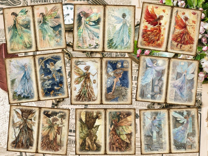 Fairies Journal Pages (P2) Enchanted Scrapbook - Wonders Artist