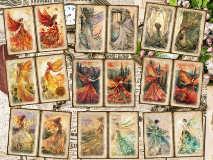 Fairies Journal Pages (P2) Enchanted Scrapbook - Wonders Artist